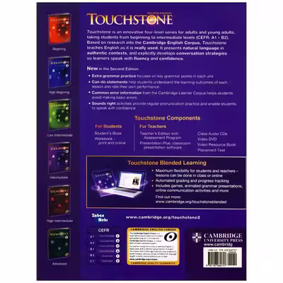 کتاب Touchstone 4 اثر جمعی از نویسندگان انتشارات زبان مهر