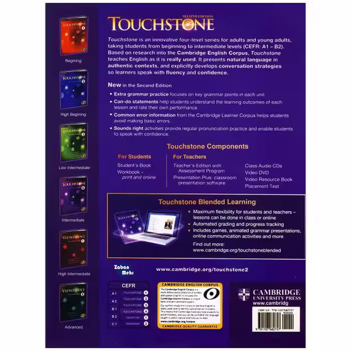 کتاب Touchstone 4 اثر جمعی از نویسندگان انتشارات زبان مهر