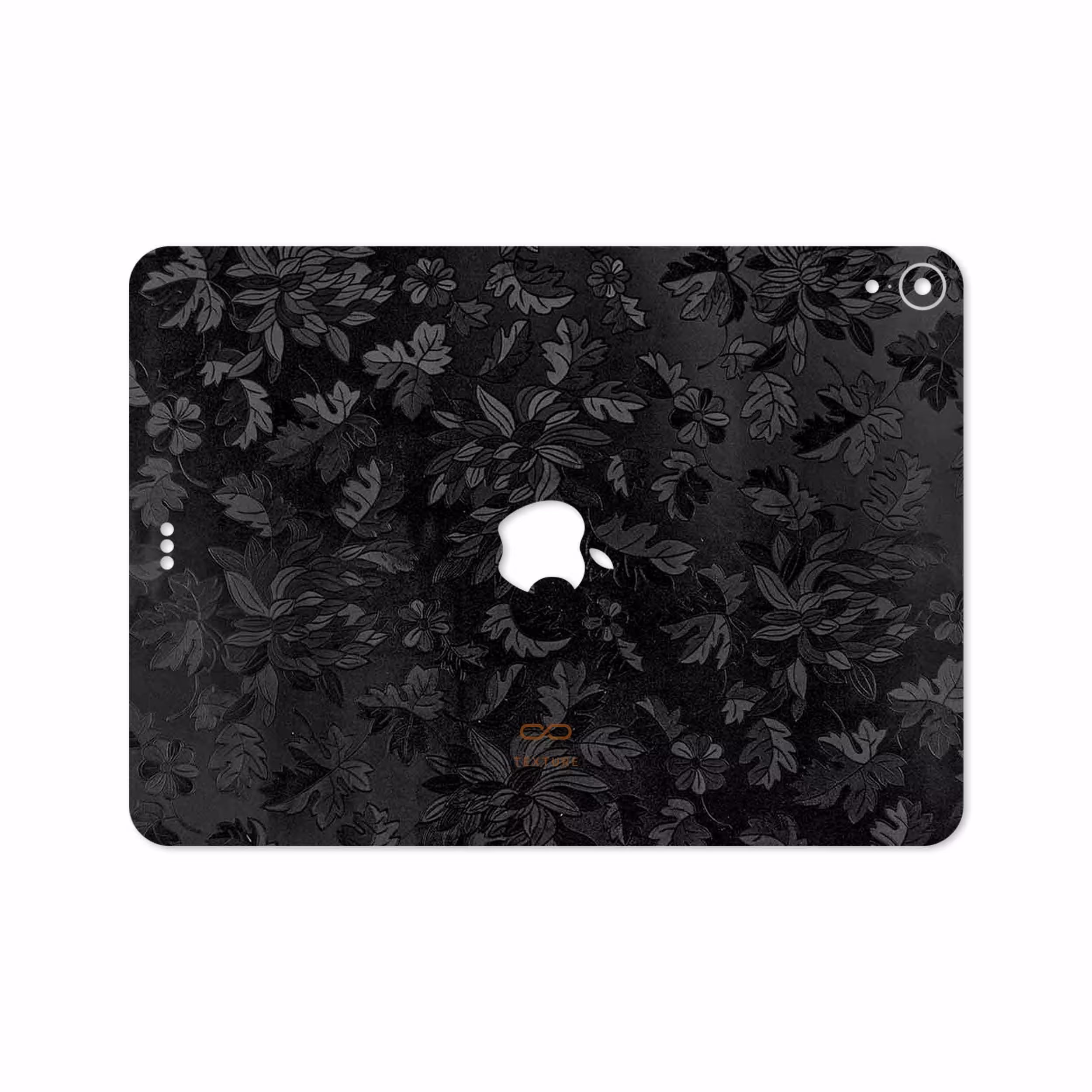 برچسب پوششی ماهوت مدل Black-Wildflower مناسب برای تبلت اپل iPad Pro 11 2018 A1934