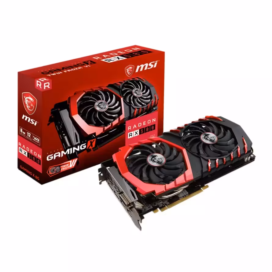 کارت گرافیک ام اس آی RX 580 GAMING X 8GB