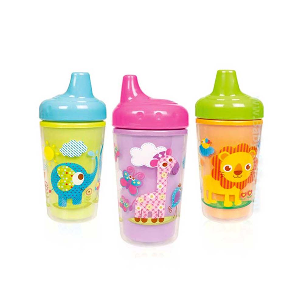 لیوان آبمیوه خوری دو جداره ضد چکه ب ب دور Bebedor ظرفیت 500 میلی لیتر