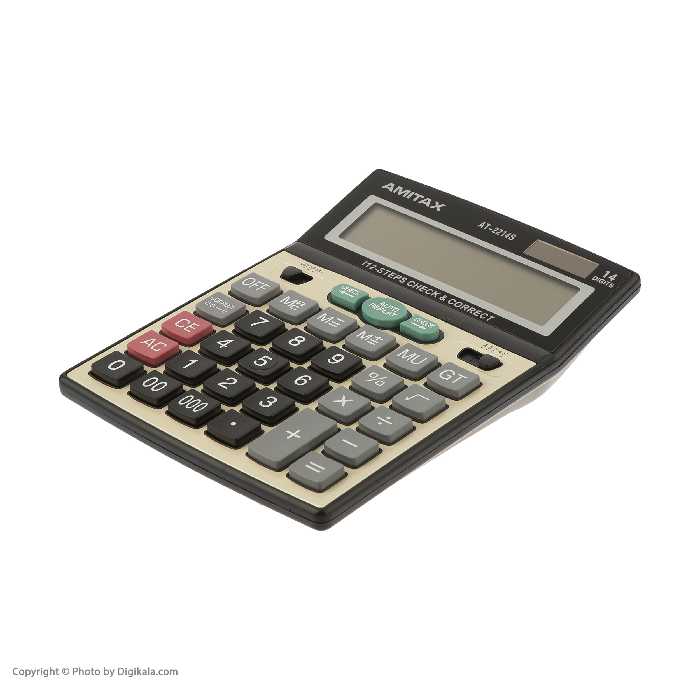 ماشین حساب امیتکس مدل AT-2214S