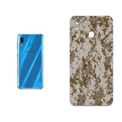 برچسب پوششی ماهوت مدل Army-Desert-Pixel مناسب برای گوشی موبایل سامسونگ Galaxy M30