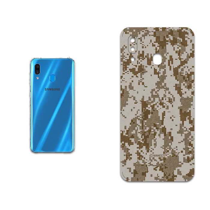 برچسب پوششی ماهوت مدل Army-Desert-Pixel مناسب برای گوشی موبایل سامسونگ Galaxy M30