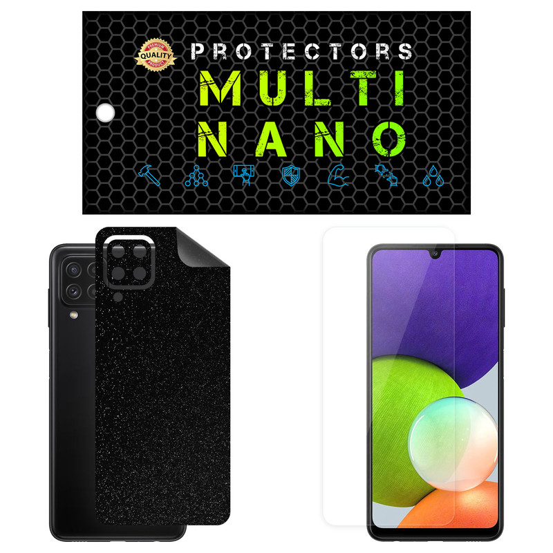 محافظ صفحه نمایش مولتی نانو مدل X-SFG مناسب برای گوشی موبایل سامسونگ Galaxy A22 به همراه برچسب پوششی | کالا برتری
