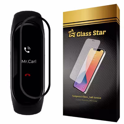 محافظ صفحه نمایش گلس استار نانو مدل PMGA-Glass مناسب برای مچ بند هوشمند شیائومی Mi Band 4