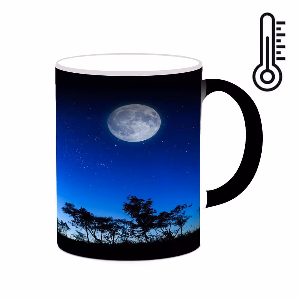 ماگ حرارتی کاکتی طرح فضا و کهکشان مدل mgh19916