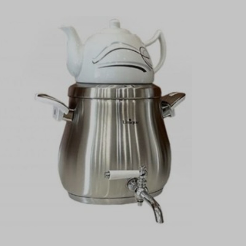 کتری و قوری 4.5 لیتر استیل یونیک کد 7209 (پس کرایه)