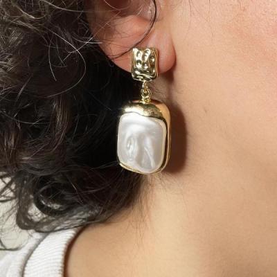 گوشواره مرواریدی آویز