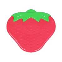 دندانگیر نوزاد سیلیکونی ساندلایت طرح توت فرنگی Sundelight