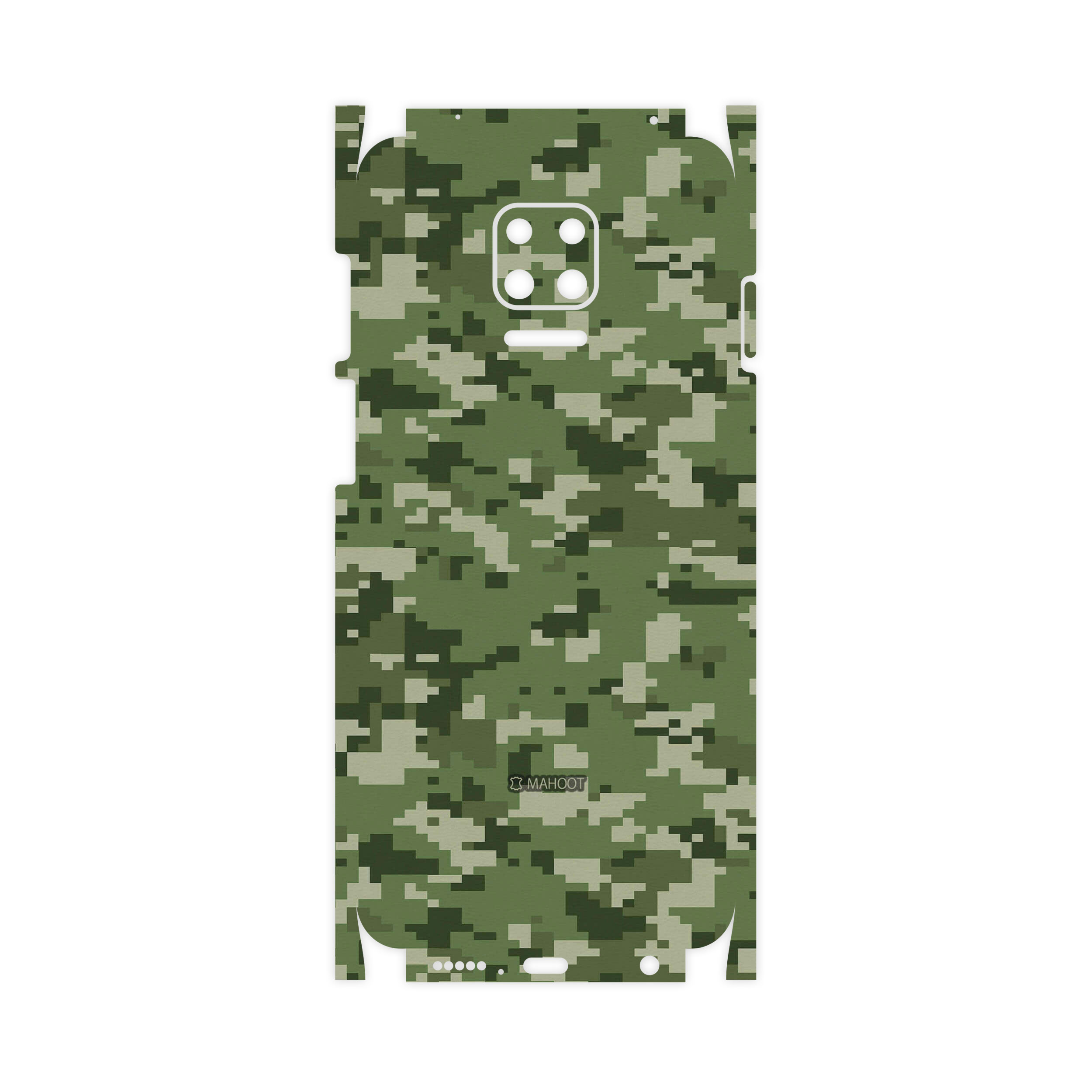 برچسب پوششی ماهوت مدل Army-Green-Pixel-FullSkin مناسب برای گوشی موبایل شیائومی Redmi Note 9s