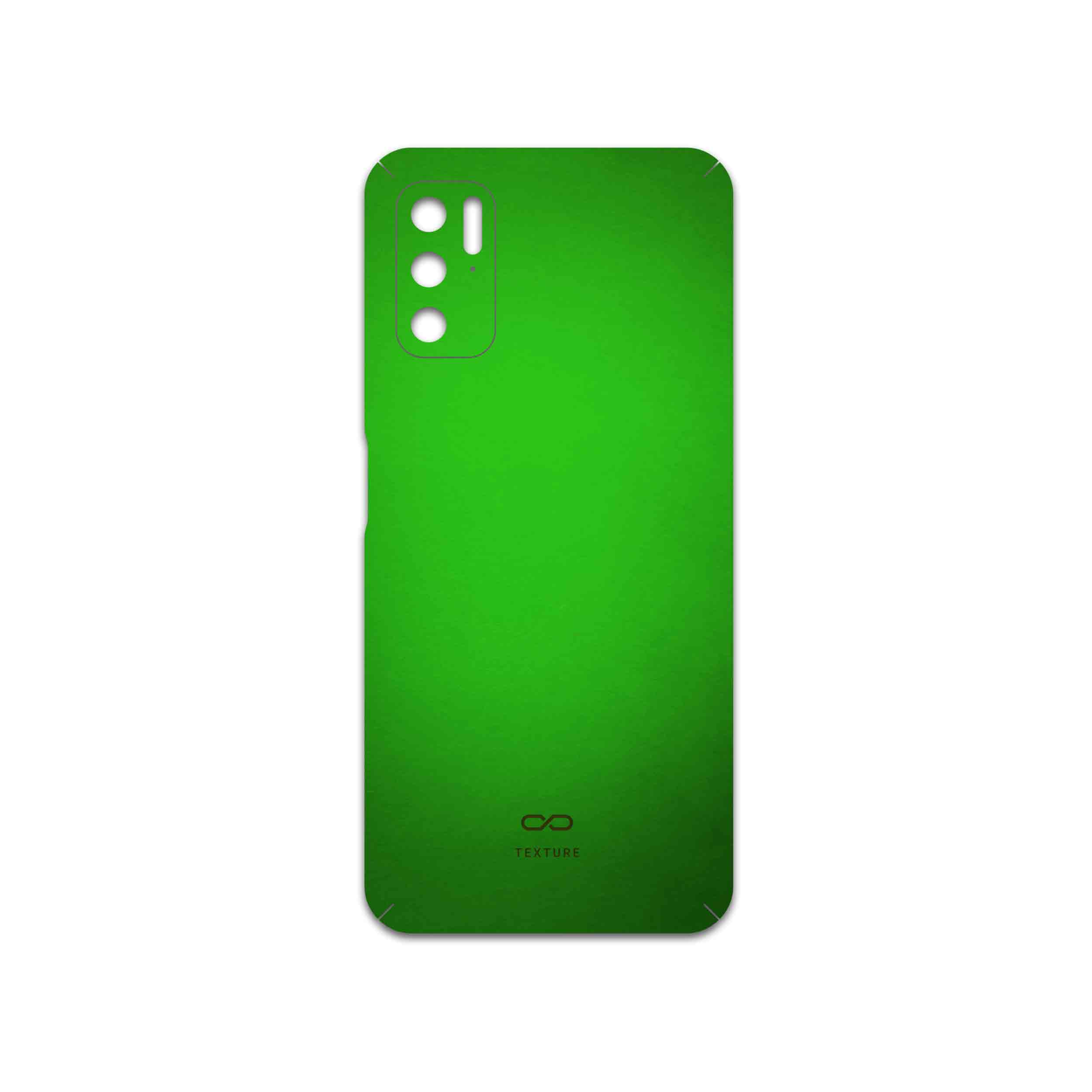 برچسب پوششی ماهوت مدل Metallic-Green مناسب برای گوشی موبایل شیائومی Redmi Note 11SE
