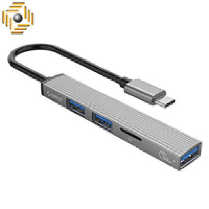 هاب سه پورت USB-C اوریکو مدل AH-12F