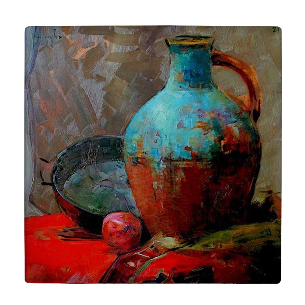 کاشی طرح کوزه سفالی کد wk649