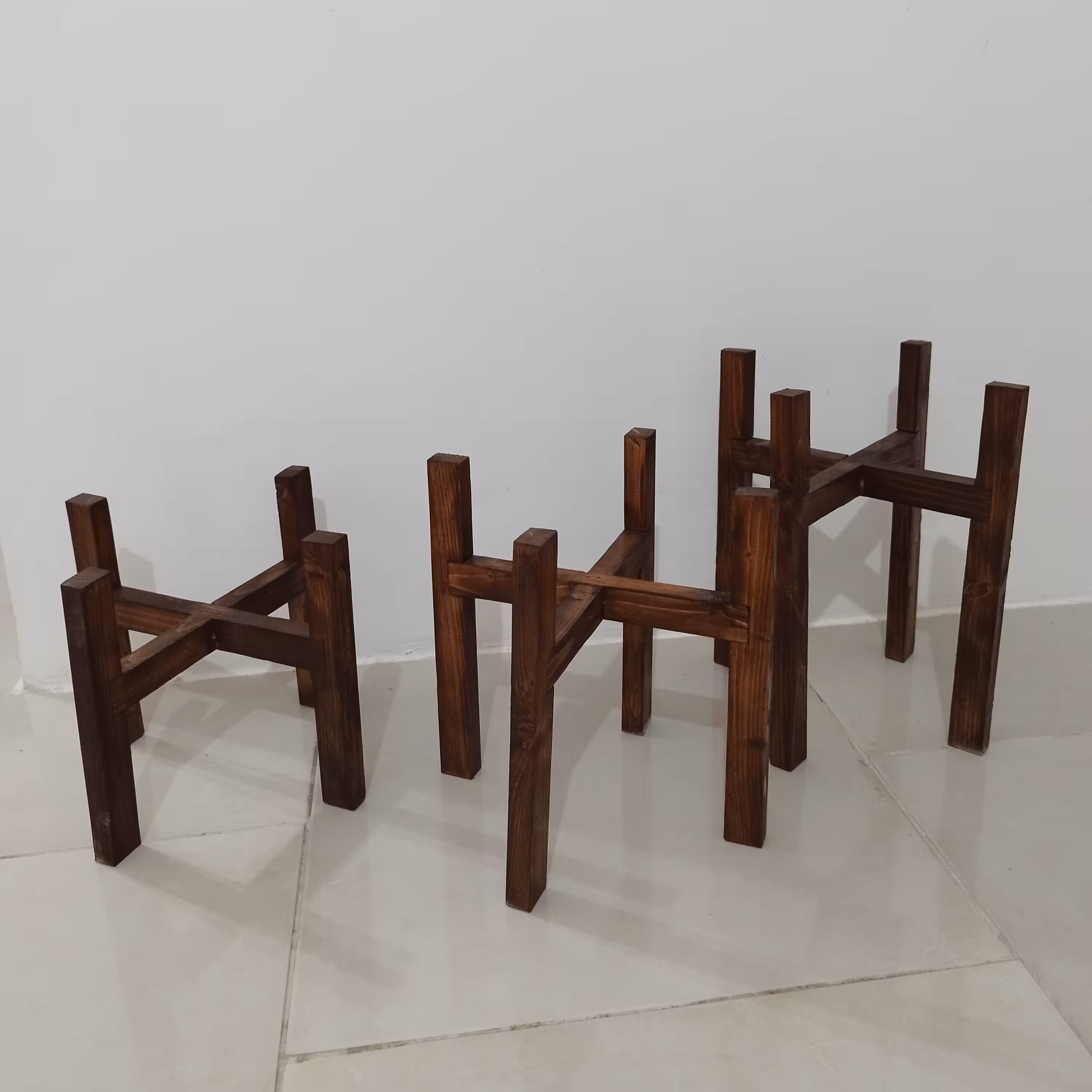 پایه گلدان ست 4 عددی