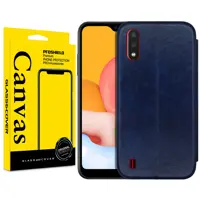 کیف کلاسوری کانواس مدل MAX SERIES مناسب برای گوشی موبایل سامسونگ Galaxy A01