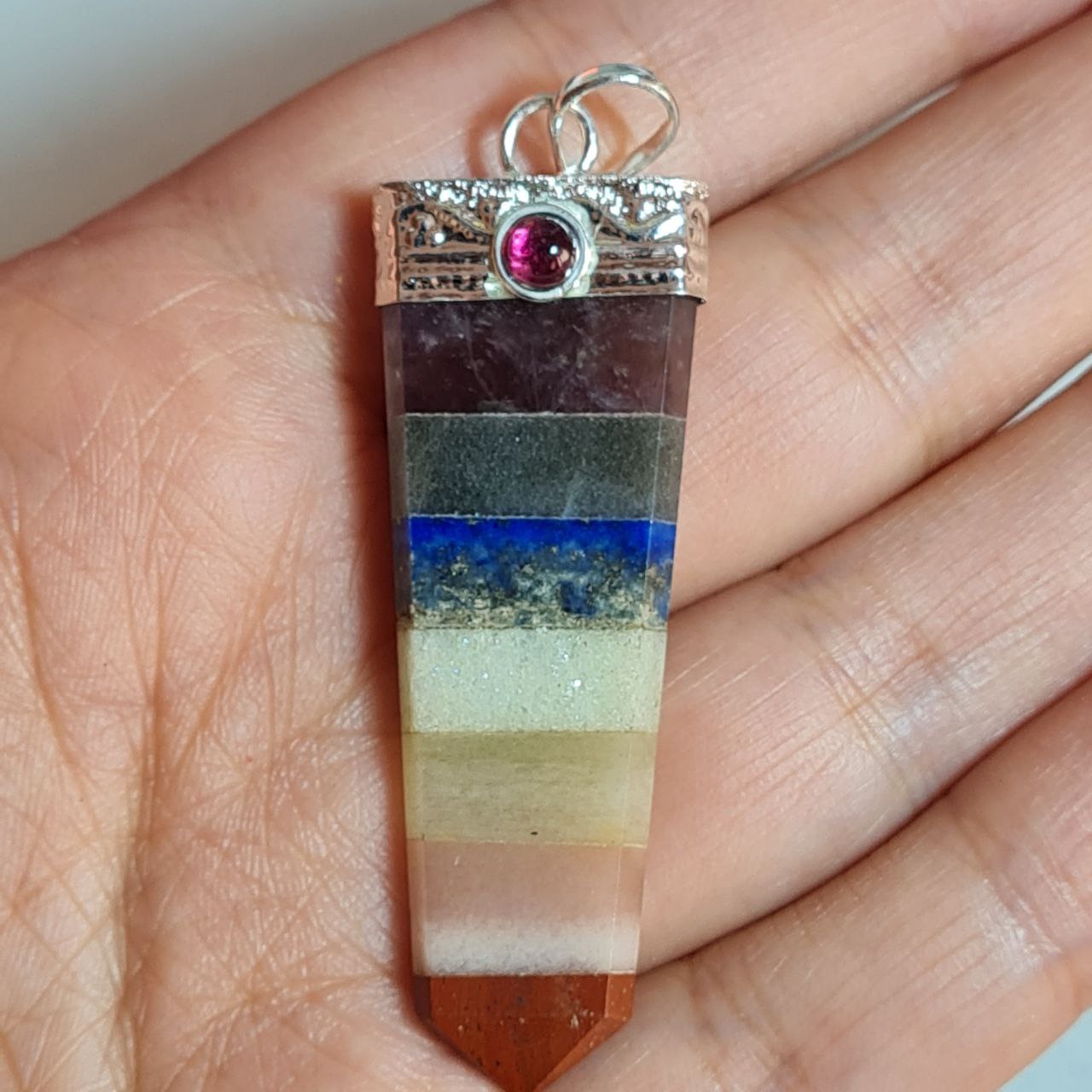 آویز منشور هفت چاکرا 7682