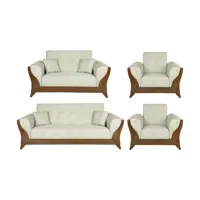 مبل راحتی هفت نفره مدل بلوط کد 001