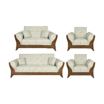 مبل راحتی هفت نفره مدل بلوط کد 001