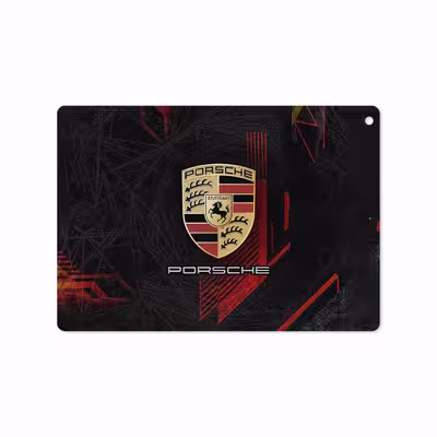 برچسب پوششی ماهوت مدل Porsche-Logo مناسب برای تبلت اپل iPad 9.7 (GEN 5) 2017 A1822