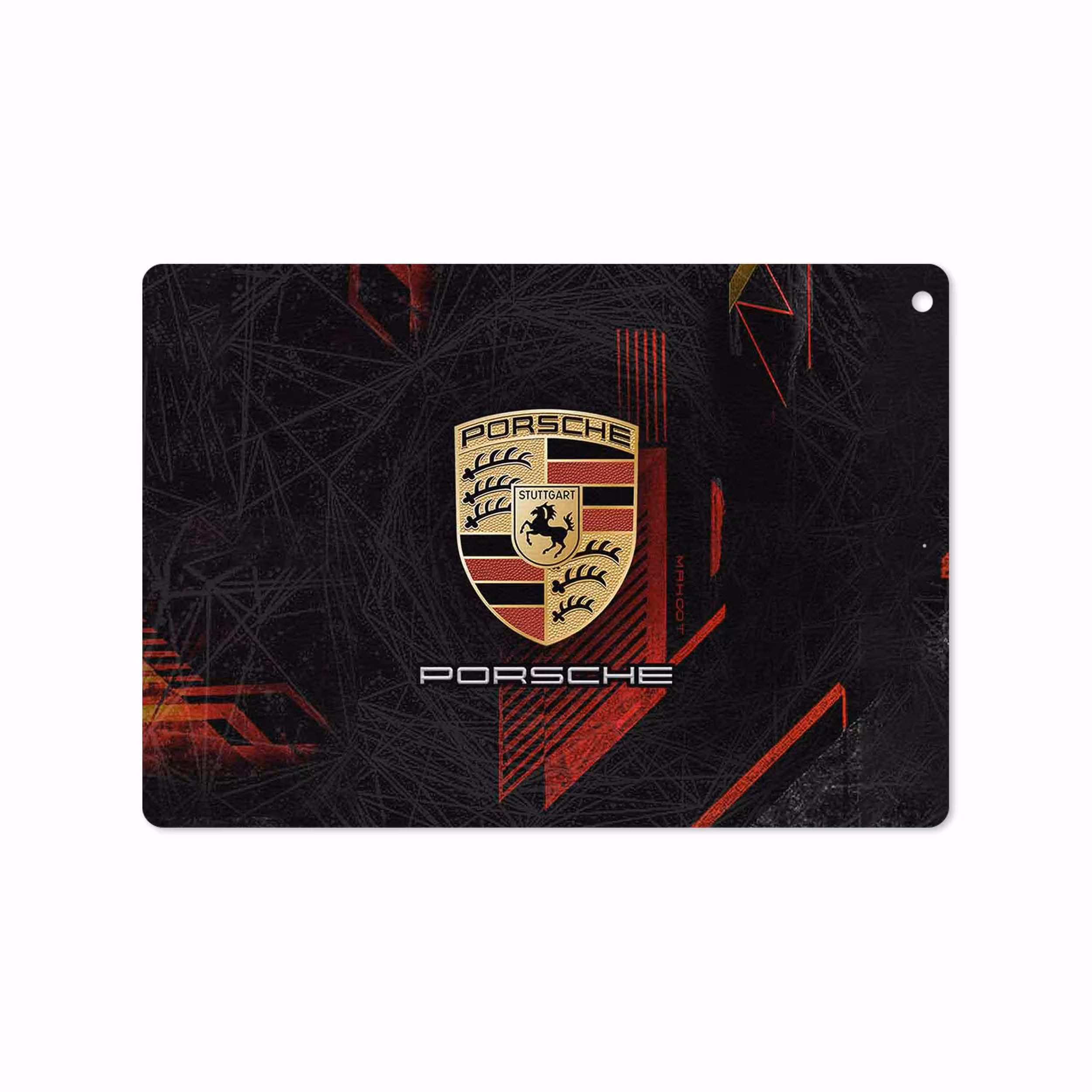 برچسب پوششی ماهوت مدل Porsche-Logo مناسب برای تبلت اپل iPad 9.7 (GEN 5) 2017 A1822