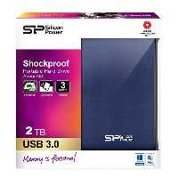 هارد اکسترنال 2 ترابایت سیلیکون پاور مدل Armor A80 - دوسو آی تی