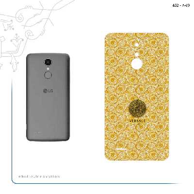 برچسب پوششی ماهوت مدل versace مناسب برای گوشی موبایل ال جی K8 2017
