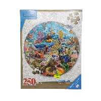 پازل 250 تکه گرد مدل Amazing Beach