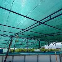 شید سایبان 80درصد 6 در 10 دوردوزی شده و هریک متر حلقه نصب