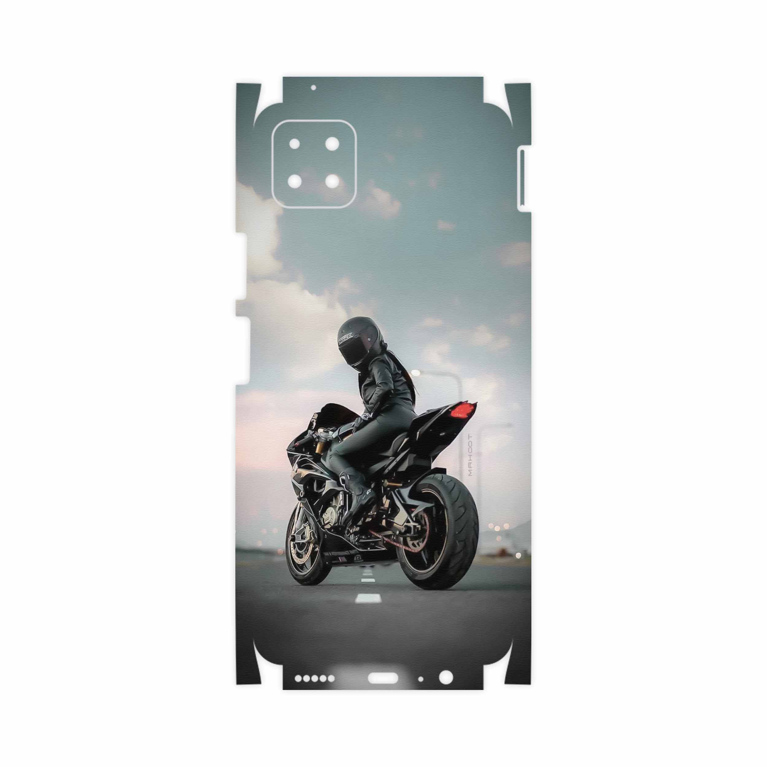 برچسب پوششی ماهوت مدل Motorcycling-FullSkin مناسب برای گوشی موبایل هوآوی Nova Y60