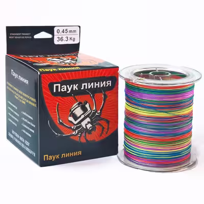 نخ ماهیگیری پینک پانیا مدل BRAID-7col-300 سایز 0.45 میلی متر