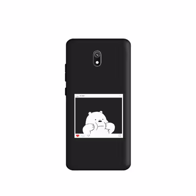 کاور طرح  خرس کله فندقی کد y8633 مناسب برای گوشی موبایل شیائومی  Redmi 8A