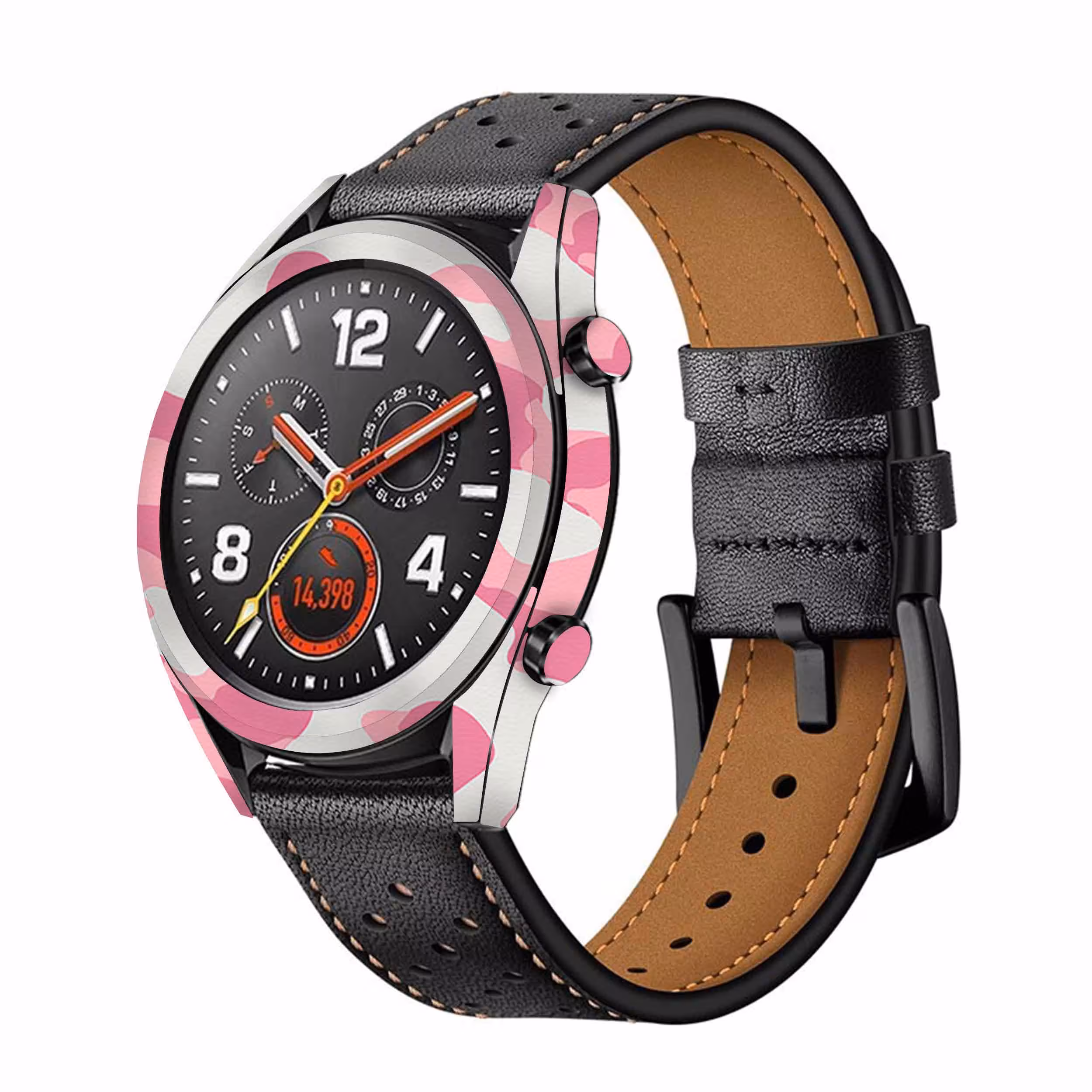برچسب ماهوت طرح Army-Pink مناسب برای ساعت هوشمند هوآوی Watch GT