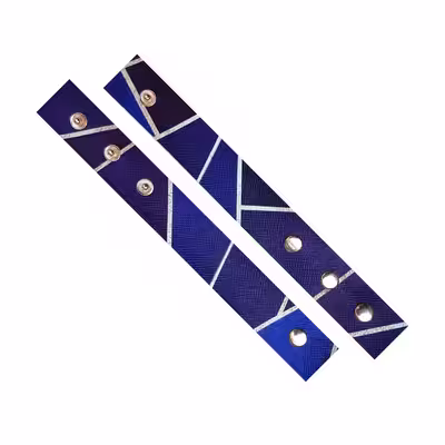 ارگانایزر سیم و کابل طرح خط خطی مدل C-206 مجموعه 2 عددی