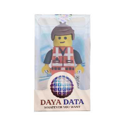 فلش مموری دایا دیتا طرح Lego Emmet مدل PC1053-USB3 ظرفیت 64 گیگابایت