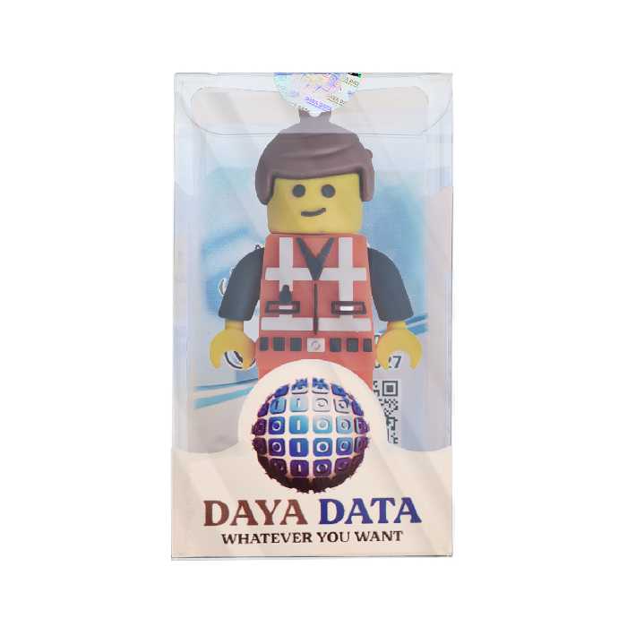 فلش مموری دایا دیتا طرح Lego Emmet مدل PC1053-USB3 ظرفیت 64 گیگابایت