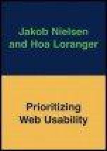 خرید و دانلود نسخه کامل کتاب Prioritizing Web Usability