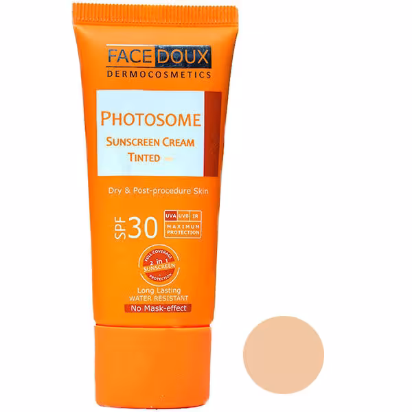کرم ضد آفتاب فیس دوکس مدل photosome شماره 02 حجم 40 میلی لیتر