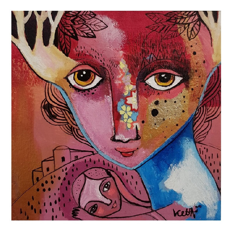 تابلو شاسی مدل نقاشی کد 64 | دنیای قاب