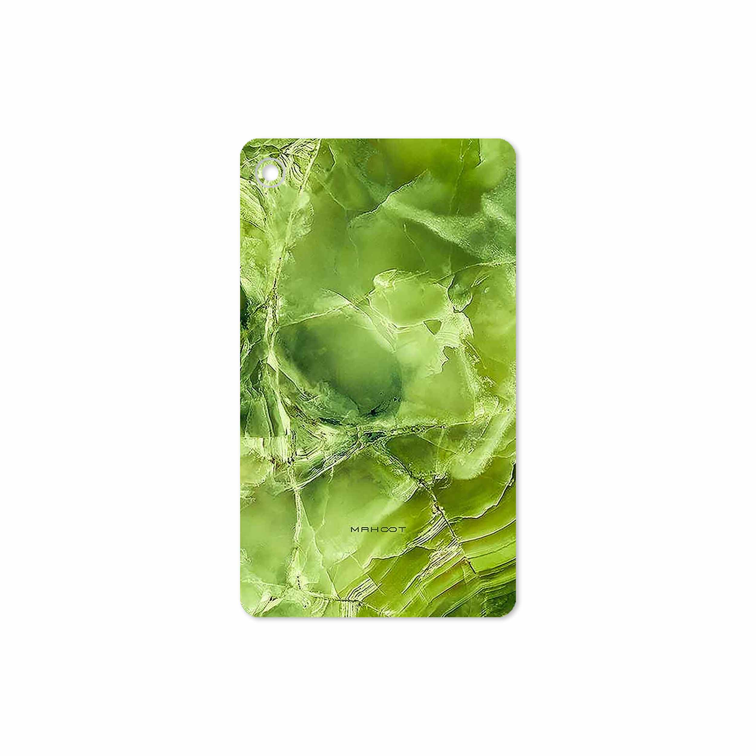 برچسب پوششی ماهوت مدل Green Crystal Marble مناسب برای تبلت لنوو Tab M7 2019