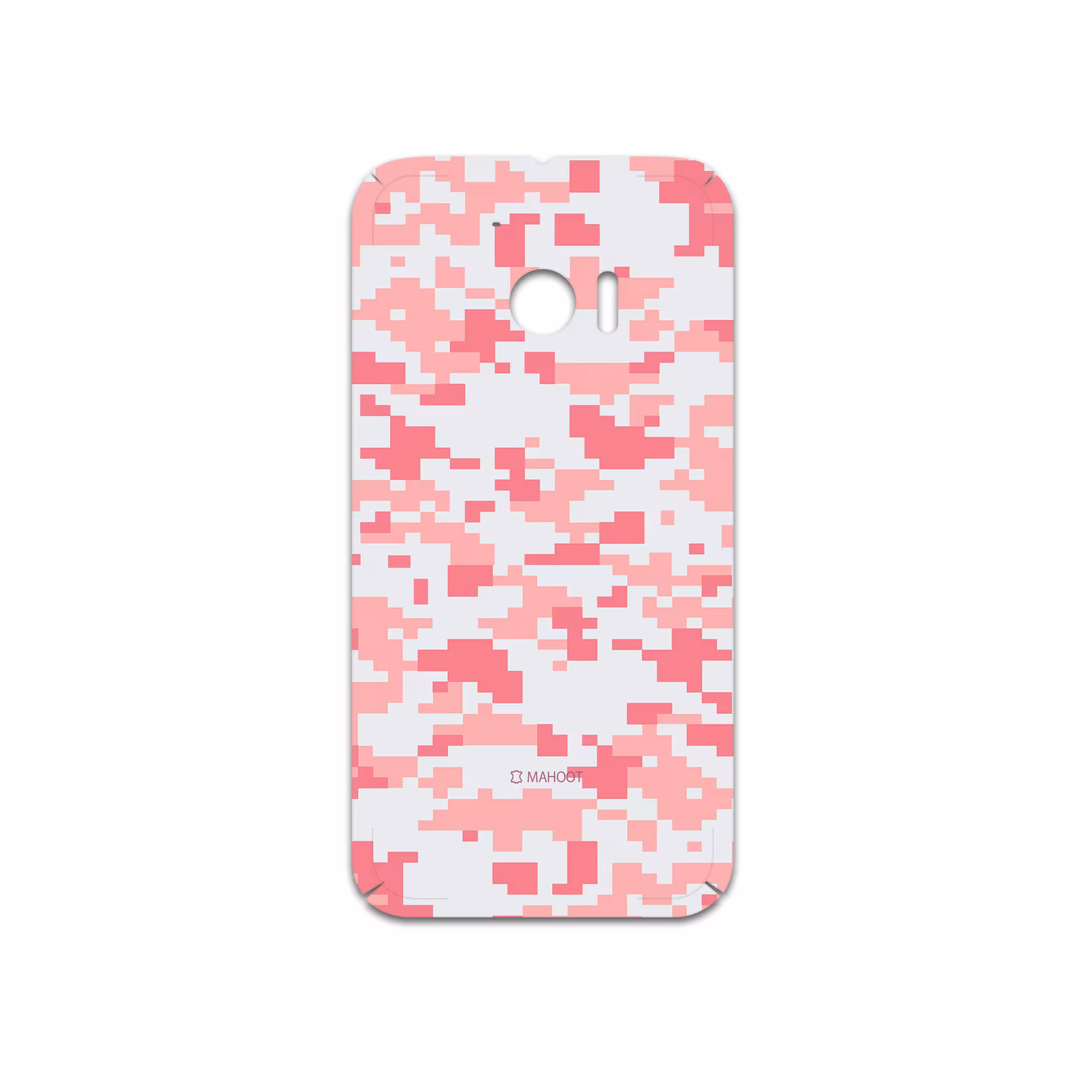 برچسب پوششی ماهوت مدل Army-Pink-pixel مناسب برای گوشی موبایل اچ تی سی 10