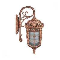 چراغ دیواری حیاطی و پارکی تکشیدفام مدل پادرا کد 8903-15