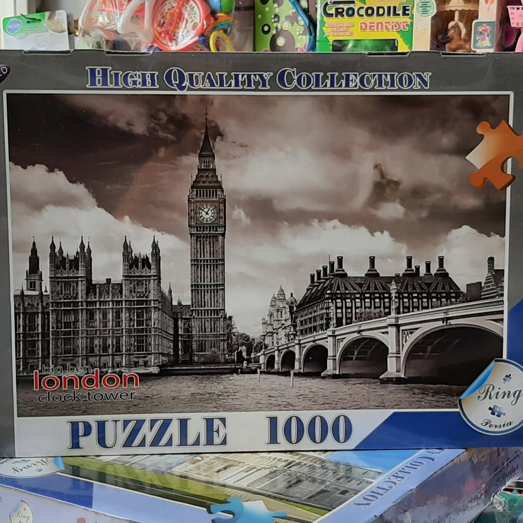 پازل 1000 تکه طرح برج ساعت لندن