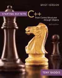خرید و دانلود نسخه کامل کتاب Starting Out with C  : From Control Structures Through Objects