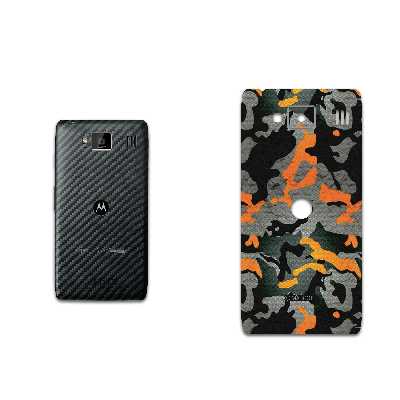 برچسب پوششی ماهوت مدل Autumn-Army مناسب برای گوشی موبایل موتورولا droid razr hd