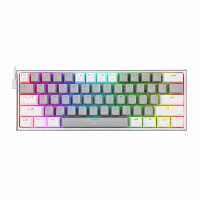 کیبورد مکانیکال گیمینگ ردراگون K617 FIZZ RGB Grey/White