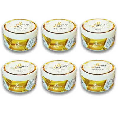 کرم مرطوب کننده و آبرسان لایت بیوتی مدل آرگان شی باتر حجم 200 میلی لیتر مجموعه 6 عددی
