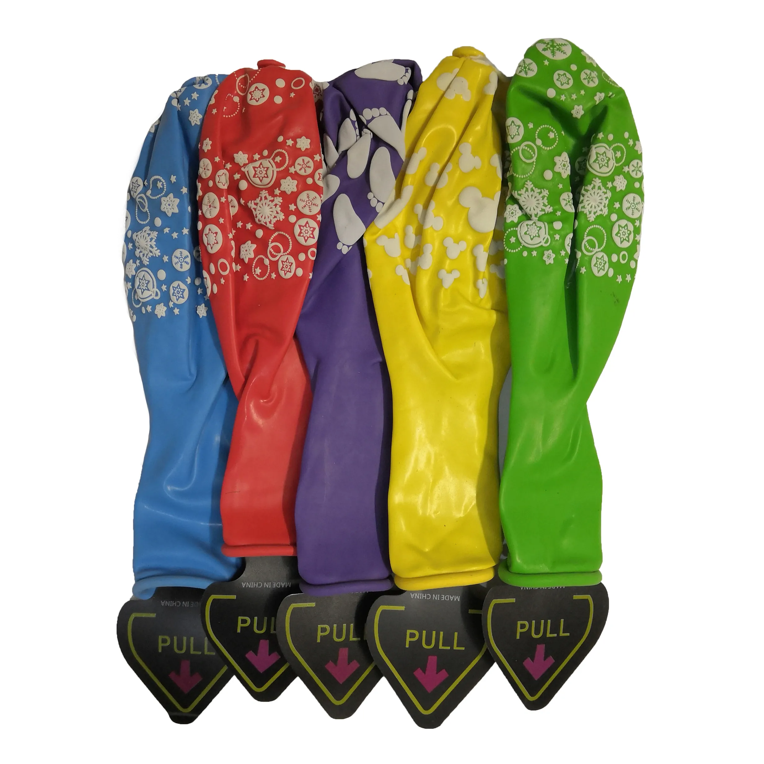 بادکنک چراغ دار مدل gh-65 بسته 5 عددی