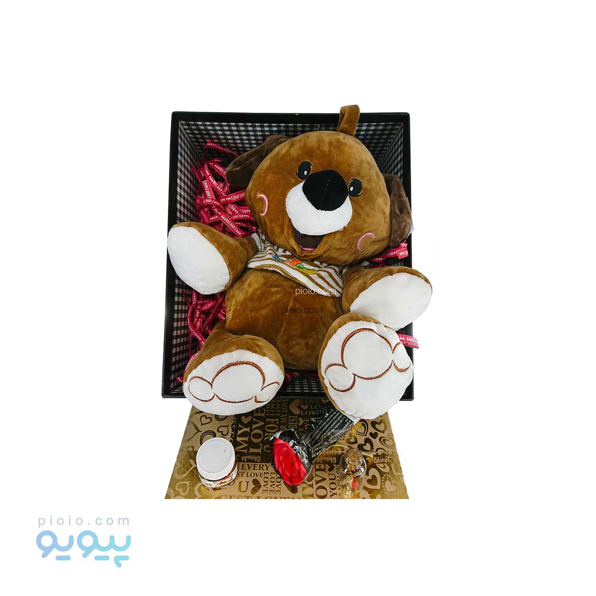 پک کادو ولنتاین عروسک خرس تپلی