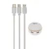 شارژر دیواری تسکو مدل TTC 63 به همراه کابل تبدیل USB-C / micro‌USB
